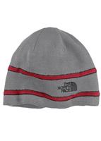 F11 Youth TNF Logo Beanie (Zinc Grey/Chili Pepper Red) - 2011 Youth TNF Logo Beanie (Zinc Grey/Chili Pepper Red)