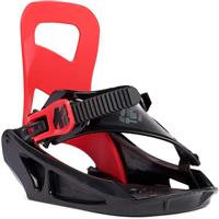 Youth Mini Turbo Snowboard Bindings - Red