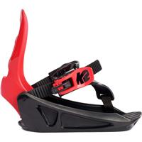 Youth Mini Turbo Snowboard Bindings - Red