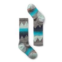 Kids Ski Light Cushion OTC Socks - Medium Gray