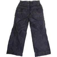 BOYS DESTRUCTED DENIM INS PNT (BLACK) - Black