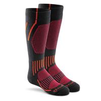 Youth Boreal Midweight Socks - Black - Youth Boreal Midweight Socks - WinterKids.com                                                                                                         