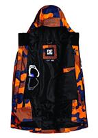 Boys Propaganda Jacket - Youth Pill Camo Shocking Orange (BTL6) - DC Boys Propaganda Jacket - WinterKids.com                                                                                                            