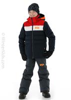 Boy's Jr Cyclone Jacket - Navy - Helly Hansen Boys Jr Cyclone Jacket - WinterKids.com