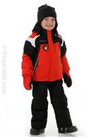 Toddler Boys Bolide Jacket - Red (16040) - Toddler Boys Bolide Jacket - Winterkids.com                                                                                                           