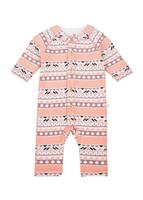 Baby Lyhde Suit - Powder Pink - Reima Baby Lyhde Suit - WinterKids.com                                                                                                                