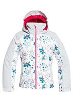Delski Girl Jacket - Bright White - Roxy Delski Girl Jacket - WinterKids.com                                                                                                              