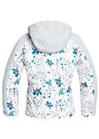 Delski Girl Jacket - Bright White - Roxy Delski Girl Jacket - WinterKids.com                                                                                                              