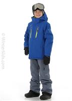 Boys Reign Jacket - Blue Stone - Sunice Boys Reign Jacket - WinterKids.com                                                                                                             