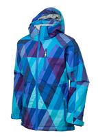 Girl's Nicole Jacket - Blue Multi - Sunice Girls Nicole Jacket - WinterKids.com                                                                                                           