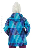 Girl's Nicole Jacket - Blue Multi - Sunice Girls Nicole Jacket - WinterKids.com                                                                                                           