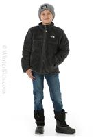 Boys Reversible Mount Chimborazo Jacket - TNF Medium Grey Heather - Boys Reversible Mount Chimborazo Jacket - WinterKids.com                                                                                              