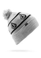 Boys Powder Beanie - Heather Grey - Volcom Boys Powder Beanie - WinterKids.com                                                                                                            