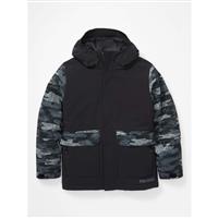 Youth Barbeau Jacket - Black / Black Haze Camo - Youth Barbeau Jacket - Winterkids.com                                                                                                                 