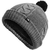 Littles Cable Minna Beanie - TNF Medium Grey