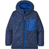 Boy's Reversible Down Sweater Hoody - Superior Blue (SPRB)