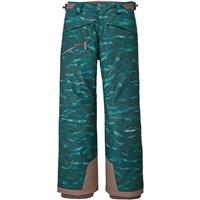 Boy's Snowshot Pants - Ocean Camo / Dark Borealis Green (OCDB)
