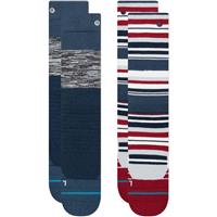 Youth Block 2 Pack Sock - Blue