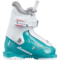 Youth Speedmachine J1 Boots - Light Blue / White / Pin