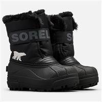 Childrens Snow Commander Boot - Black / Charcoal
