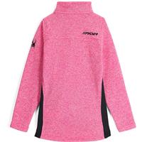 Girl's Spyder Aspire 1/2 Zip Fleece Jacket - Pink