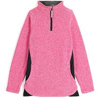 Girl's Spyder Aspire 1/2 Zip Fleece Jacket - Pink