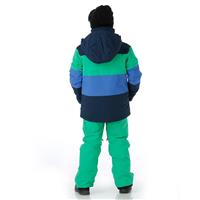 Boys Symbol 2L Jacket - Dress Blue / Galaxy Green / Amparo Blue