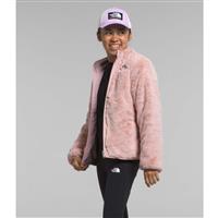 Girl's Reversible Mossbud Jacket - Pink Moss