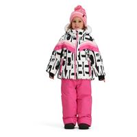 Toddler Girls Cara Mia Jacket w/Faux Fur - Block Party (23196)