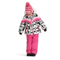 Toddler Girls Cara Mia Jacket w/Faux Fur - Block Party (23196)