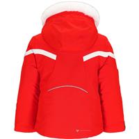 Toddler Girls Cara Mia Jacket w/Faux Fur - Red (16040)