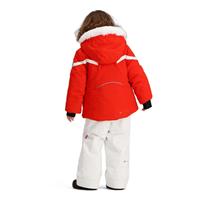 Toddler Girls Cara Mia Jacket w/Faux Fur - Red (16040)