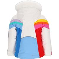 Toddler Girls Cara Mia Jacket w/Faux Fur - White (16010)