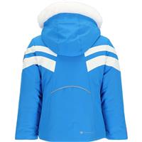 Toddler Girls Cara Mia Jacket w/Faux Fur - Winter Sky (22160)