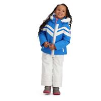 Toddler Girls Cara Mia Jacket w/Faux Fur - Winter Sky (22160)