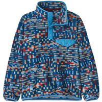 Youth Lightweight Snap-T Pullover - Fitz Roy Patchwork / Lagom Blue (FPLA)