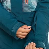 Boys Mission Printed Block Jacket - Resin Tint Majolica Blue (BSM1)