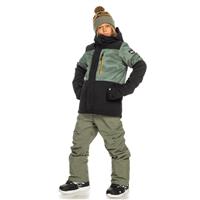 Boys Mission Printed Block Jacket - Spray Camo Laurel Wreath (GNB3)