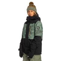 Boys Mission Printed Block Jacket - Spray Camo Laurel Wreath (GNB3)