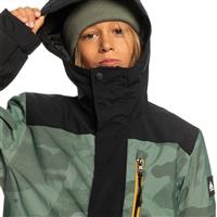 Boys Mission Printed Block Jacket - Spray Camo Laurel Wreath (GNB3)