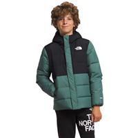 Boy's North Down Fleece-Lined Parka - Dark Sage