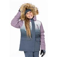 Girls Ceremony Insulated Jacket - Dusty Orchid Mountain Sunset