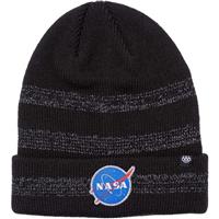 Men's NASA Knit Beanie - Black Reflective