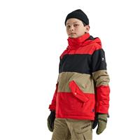 Boys Symbol 2L Jacket - Tomato / True Black / Kelp -                                                                                                                                                       