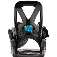 Kids Mini Grom Disc Snowboard Bindings - Black