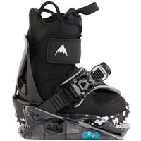 Kids Mini Grom Disc Snowboard Bindings - Black