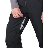 Teen Girls Anya Bib Pant - Black (16009)