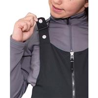 Teen Girls Anya Bib Pant - Black (16009)