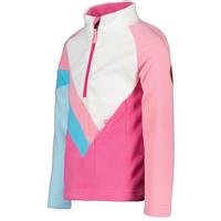 Youth Morgan Fleece Top - Pink Pwr (20057)