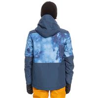 Boys Mission Printed Block Jacket - Insignia Blue Quiet Storm (BSN2)
